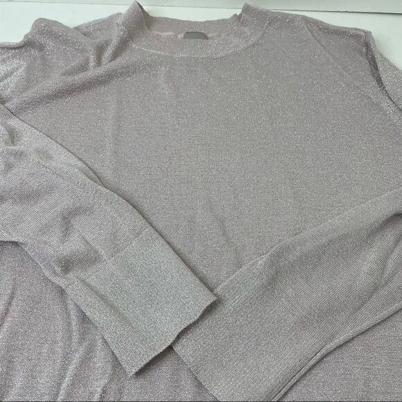 H&M | Small | Long sleeve Top| Shimmer - Picture 8 of 12